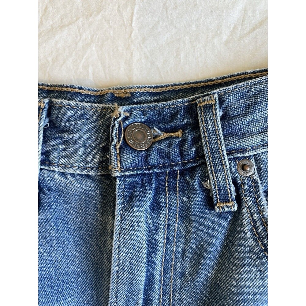 Levi’s Premium High Loose Shorts Aritzia high rise relaxed denim Women's Size 27 - Picture 6 of 9